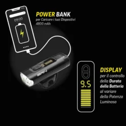 BRN Luci Bici|Accessori*Luce Anteriore Screen 2 Superled