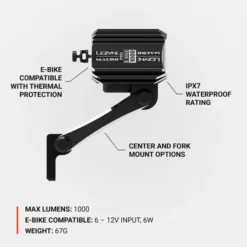 Lezyne Luci Bici|Accessori*Luce anteriore E-bike Macro Drive -