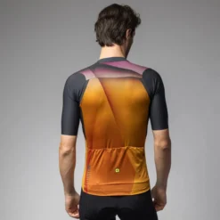 Uomo Ale Maglie*agia R-EV1 printer - Arancio