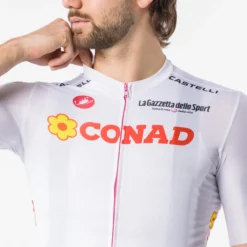 Uomo Castelli Maglie*agia Bianca Giro d'Itaia 2026 Copetizione 4