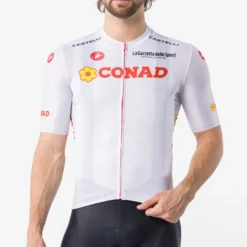 Uomo Castelli Maglie*agia Bianca Giro d'Itaia 2026 Copetizione 4