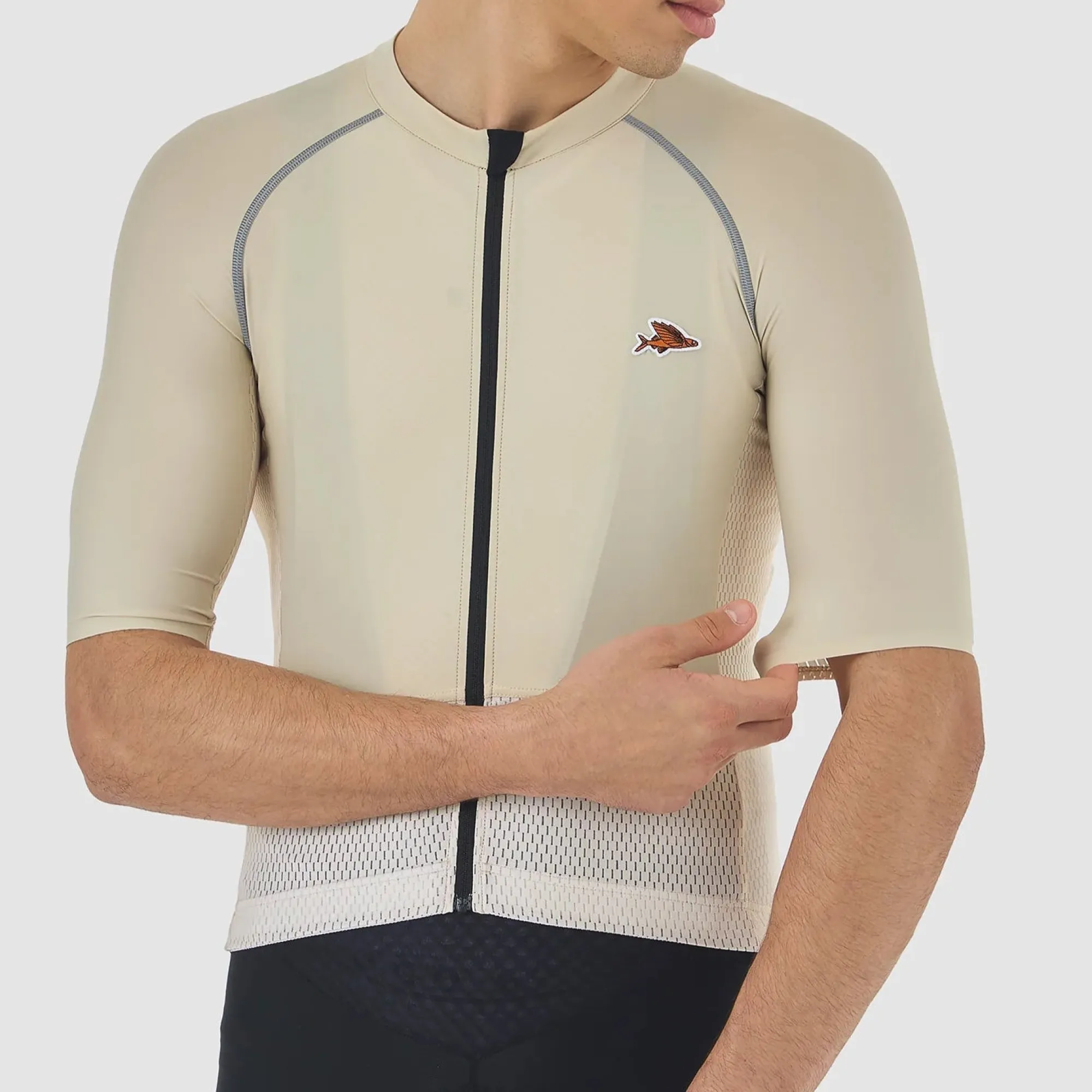 Uomo Café du Cycliste Maglie*agia Cafe du Cycite agda - Beige