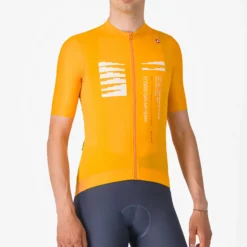 Uomo Castelli Maglie*agia Epreo R-A/D - Arancio chiaro