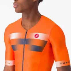 Uomo Castelli Maglie*agia Free Speed 2 Race - Arancio