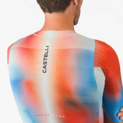 Uomo Castelli Maglie*agia Free peed 3 Race - Arancio