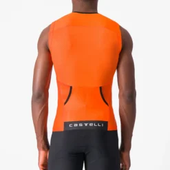 Uomo Castelli Maglie*aglia Free Tri 2 Top - Arancio