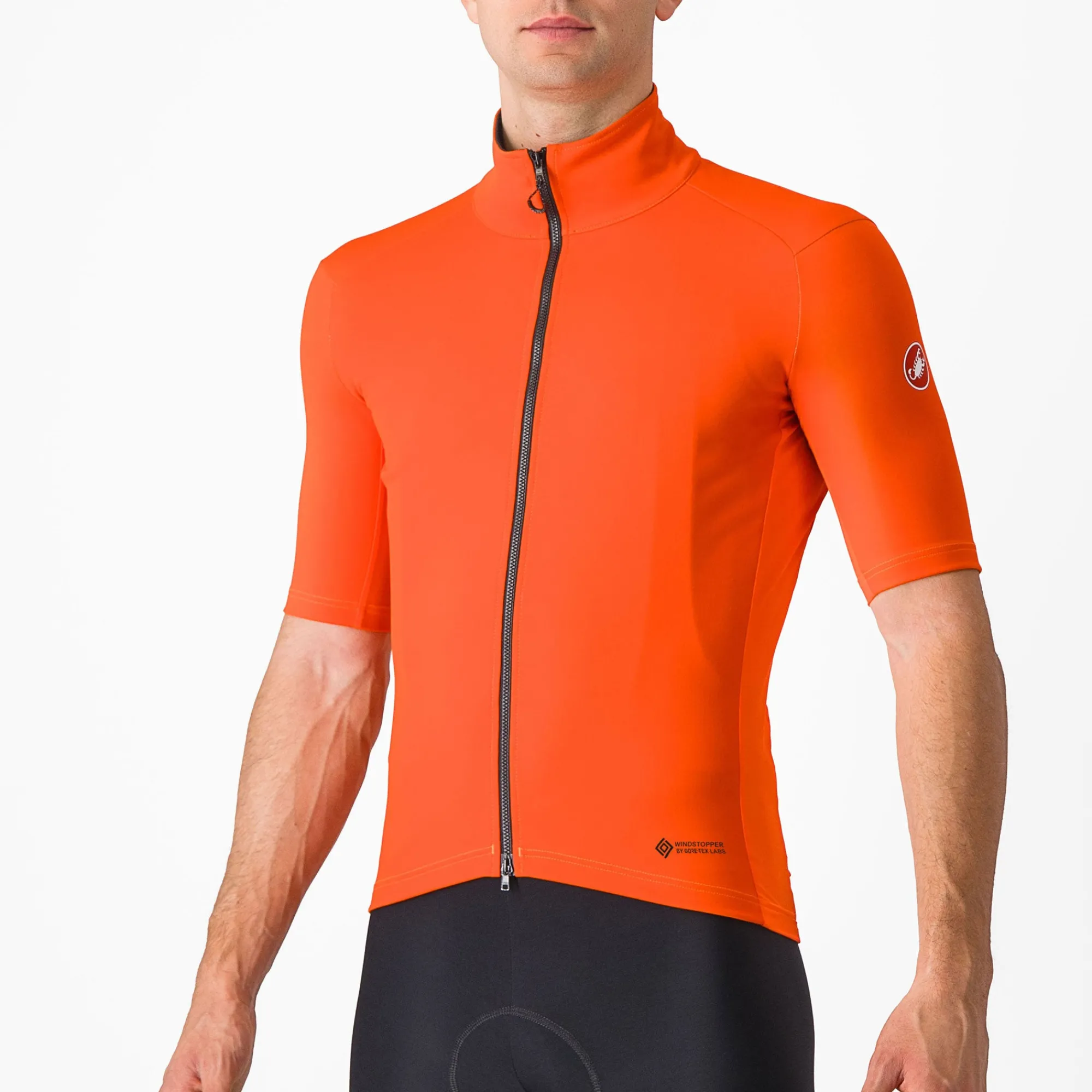 Uomo Castelli Maglie*agia Perfetto Ro 2 Wind - Arancio curo