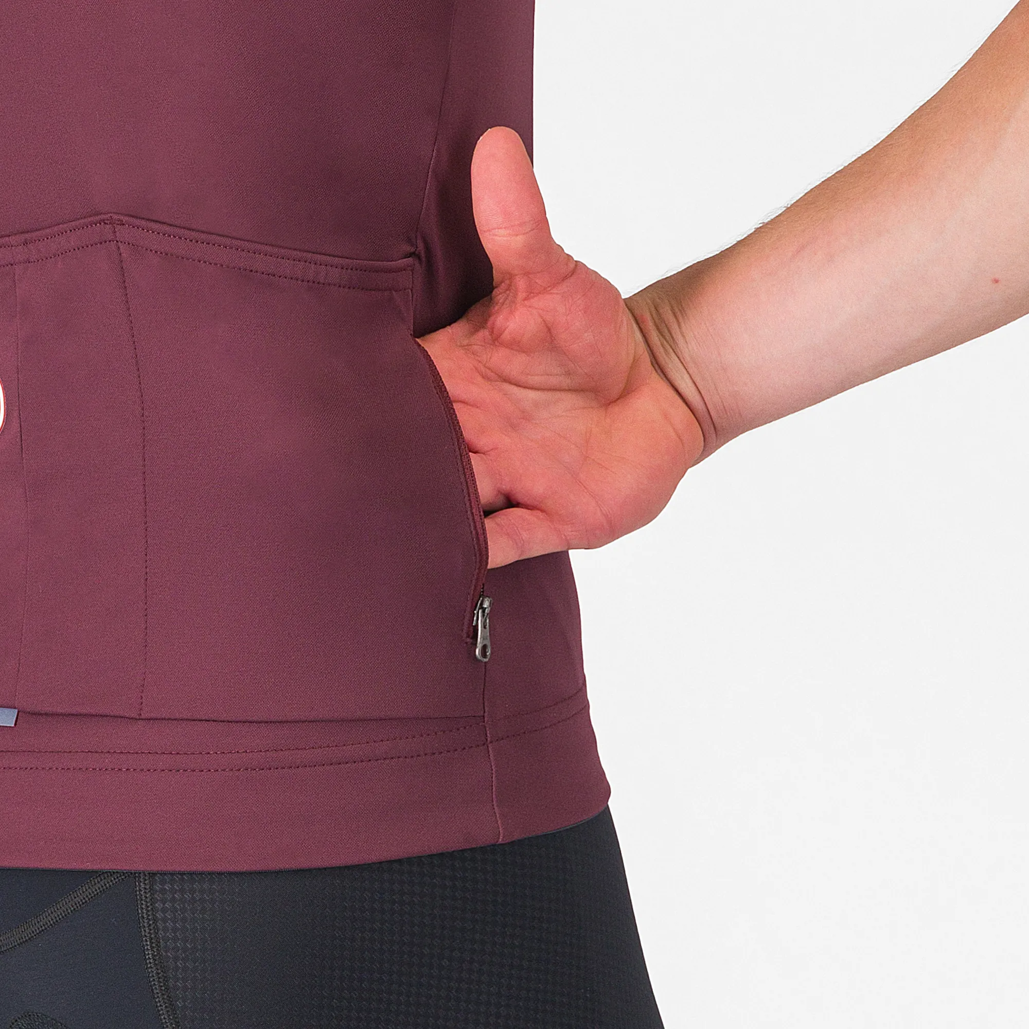 Uomo Castelli Maglie*agia Proogo ite - Bordeaux