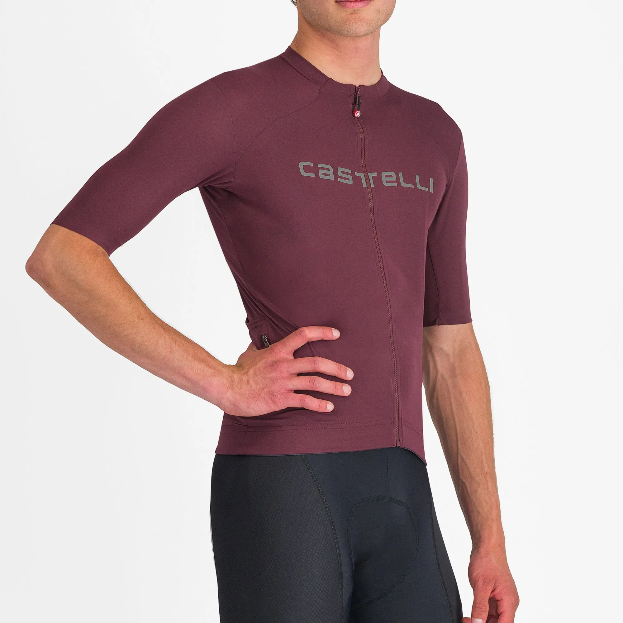 Uomo Castelli Maglie*agia Proogo ite - Bordeaux