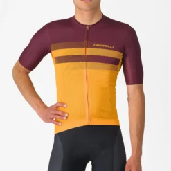 Uomo Castelli Maglie*agia iboo - Arancio