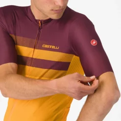 Uomo Castelli Maglie*agia iboo - Arancio