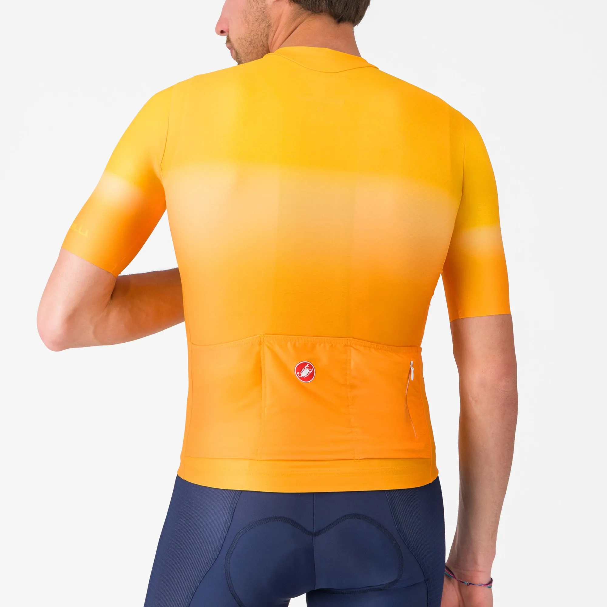 Uomo Castelli Maglie*agia UPF - Arancio