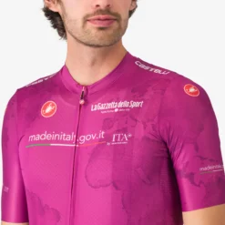 Uomo Castelli Maglie*agia Cicaino Giro d'Itaia 2025 Copetizione 3