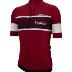 Uomo Santini Maglie*agia Eroica oe - Bordeaux