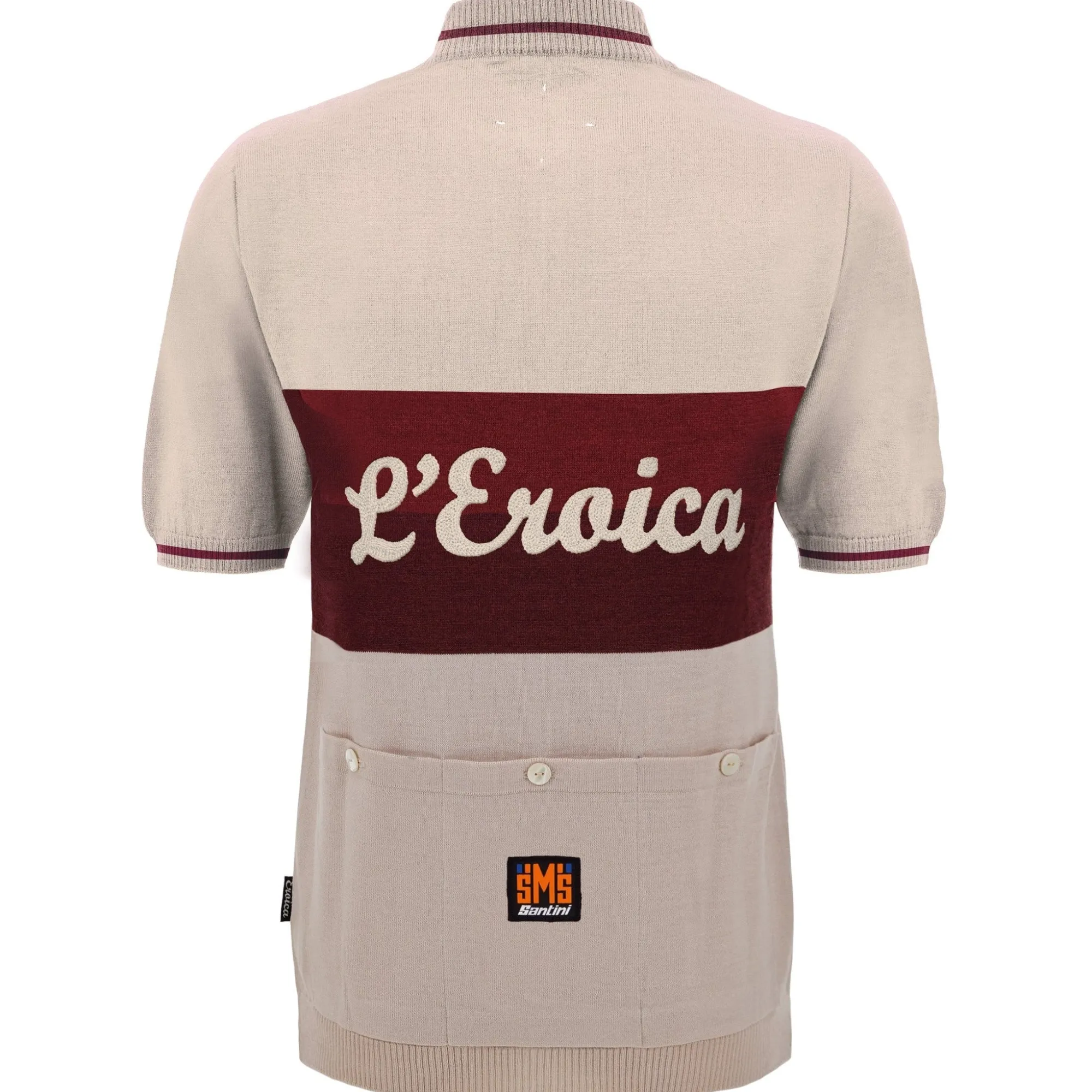 Uomo Santini Maglie*agia in ana Eroica Vino -
