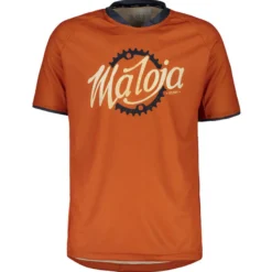 Uomo Maloja Maglie*agia Scheins uti - Arancio