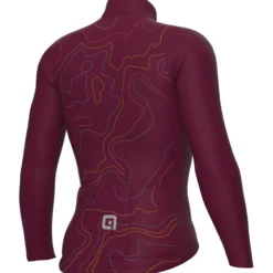 Uomo Ale Maglie*agia aniche unghe PR-E Top - Bordeaux