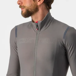 Uomo Castelli Maglie*agia aniche unghe Tutto Nano Ro -