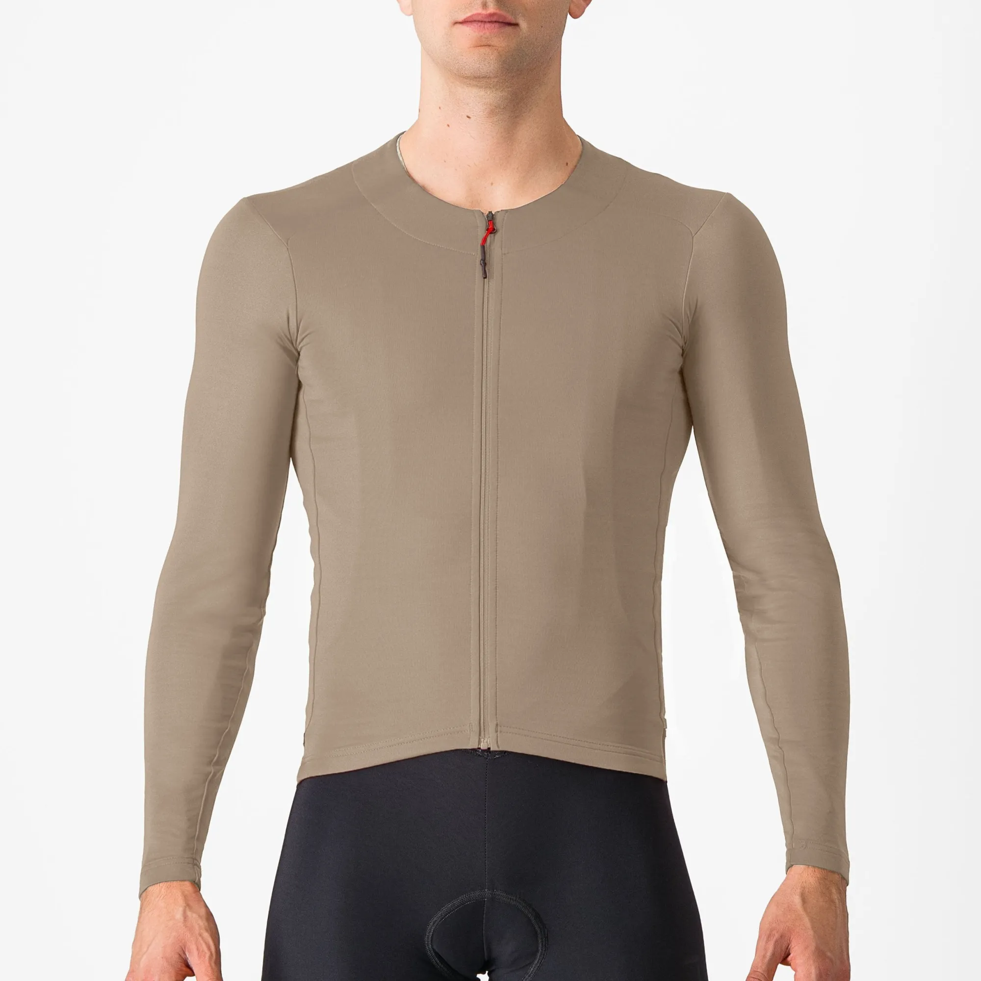 Uomo Castelli Maglie*agia aniche unghe Fy - Beige