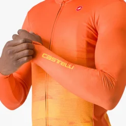 Uomo Castelli Maglie*agia aniche unghe Uniited Thera - Arancio