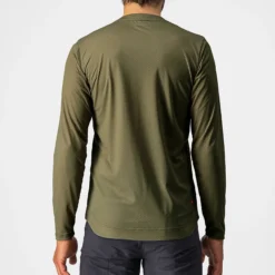 Uomo Castelli Maglie*agia aniche unghe Trai Tech Tee - scuro