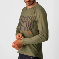 Uomo Castelli Maglie*agia aniche unghe Trai Tech Tee - scuro