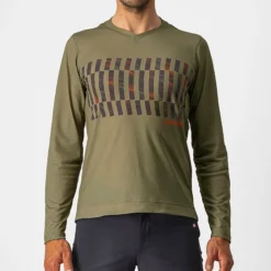 Uomo Castelli Maglie*agia aniche unghe Trai Tech Tee - scuro