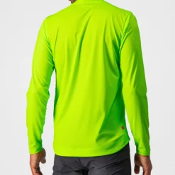 Uomo Castelli Maglie*agia aniche unghe Trai Tech Tee - Verde
