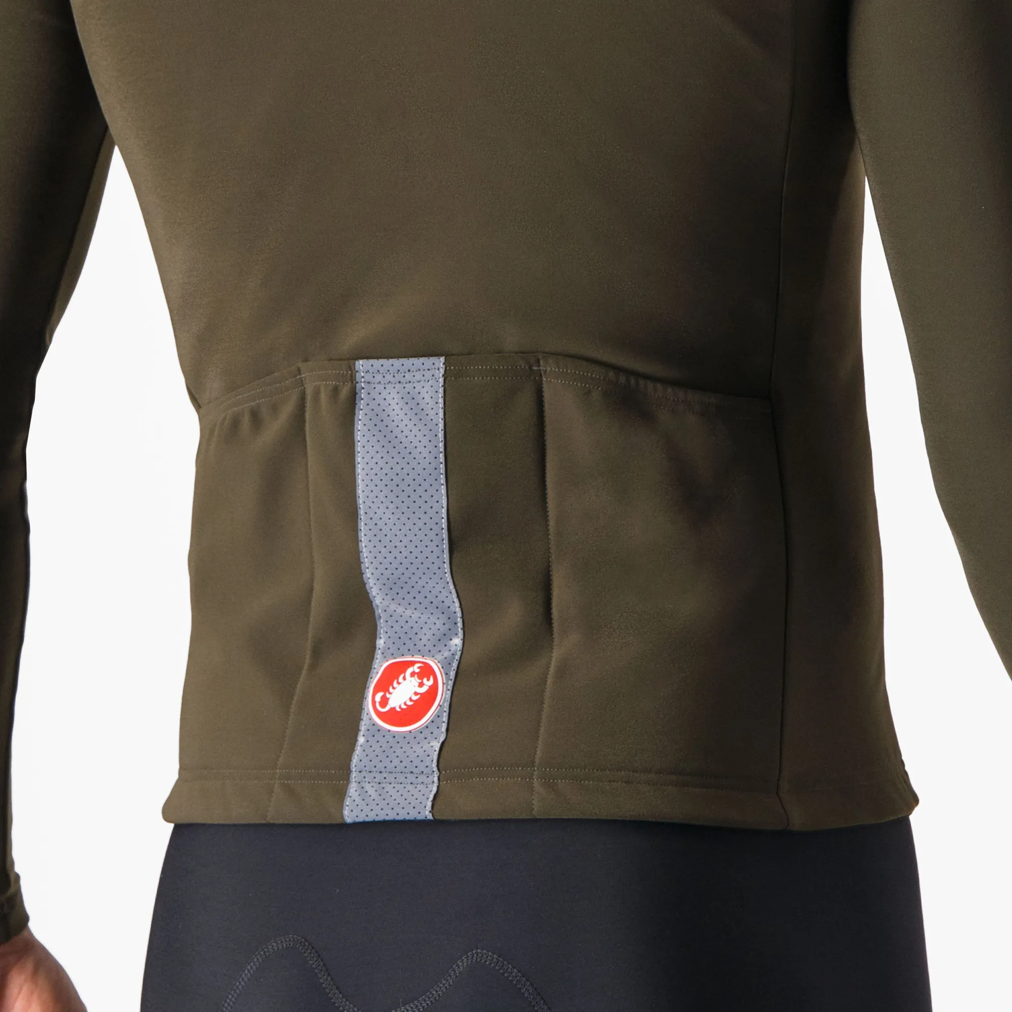 Uomo Castelli Maglie*agia aniche unghe Tutto Nano Ro -