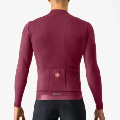 Uomo Castelli Maglie*agia aniche unghe Epreo Thera - Bordeaux