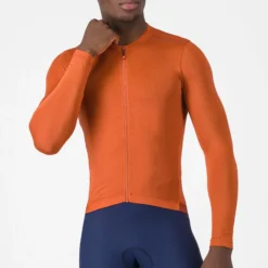 Uomo Castelli Maglie*agia aniche unghe Epreo 2 - Arancio