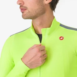 Uomo Castelli Maglie*agia aniche unghe Puro 4 -