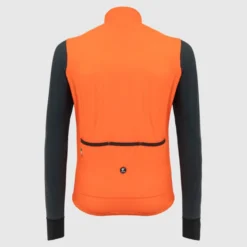 Uomo Pissei Maglie*agia aniche unghe onvio - Arancio grigio