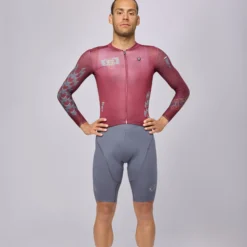 Uomo Pissei Maglie*agia aniche unghe Thunder - Bordeaux