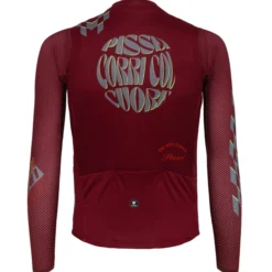 Uomo Pissei Maglie*agia aniche unghe Thunder - Bordeaux