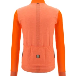 Uomo Santini Maglie*aglia aniche lunghe Colore Puro - Arancio