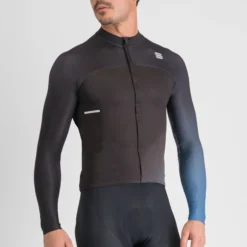 Uomo Sportful Maglie*agia aniche unghe Bodyfit Pro - azzurro