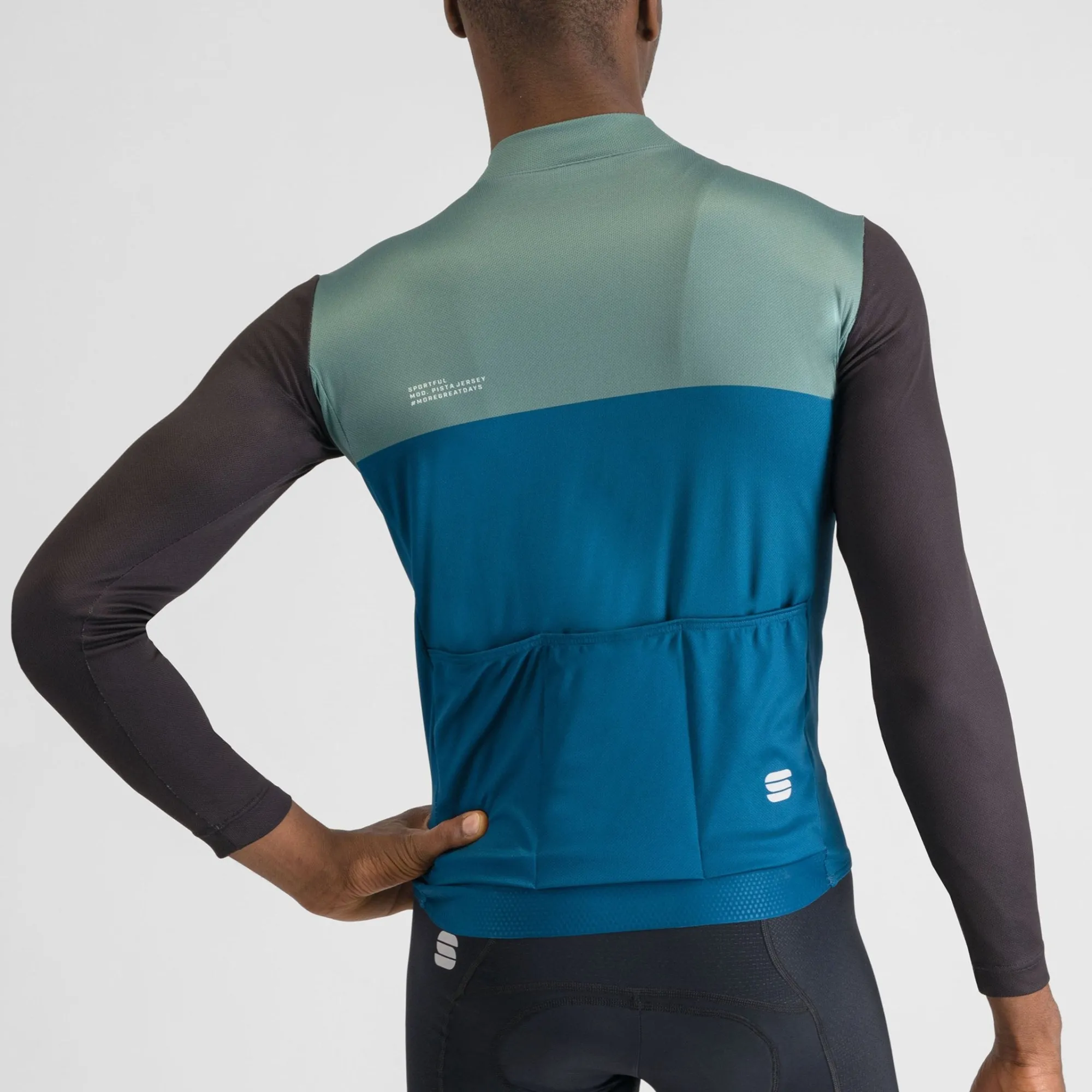 Uomo Sportful Maglie*agia aniche unghe Pita - verde