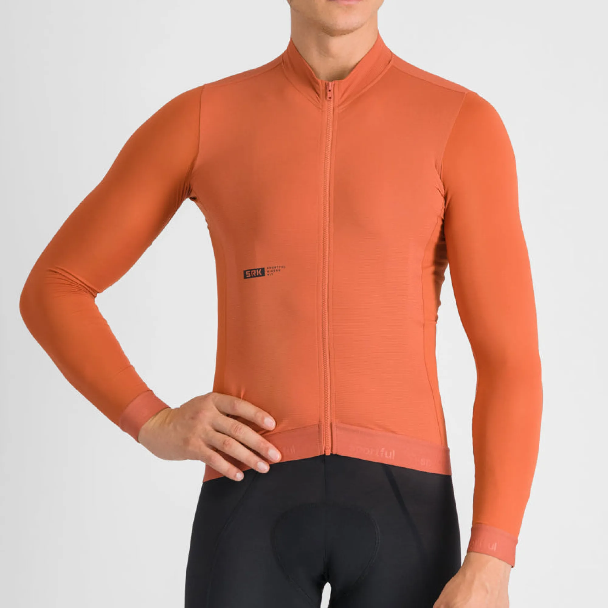 Uomo Sportful Maglie*agia aniche unghe rk - Arancio
