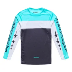 Uomo Troy Lee Designs Maglie*agia aniche unghe Yo oto - azzurro