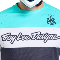 Uomo Troy Lee Designs Maglie*agia aniche unghe Yo oto - azzurro