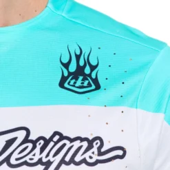 Uomo Troy Lee Designs Maglie*agia aniche unghe Yo oto - azzurro