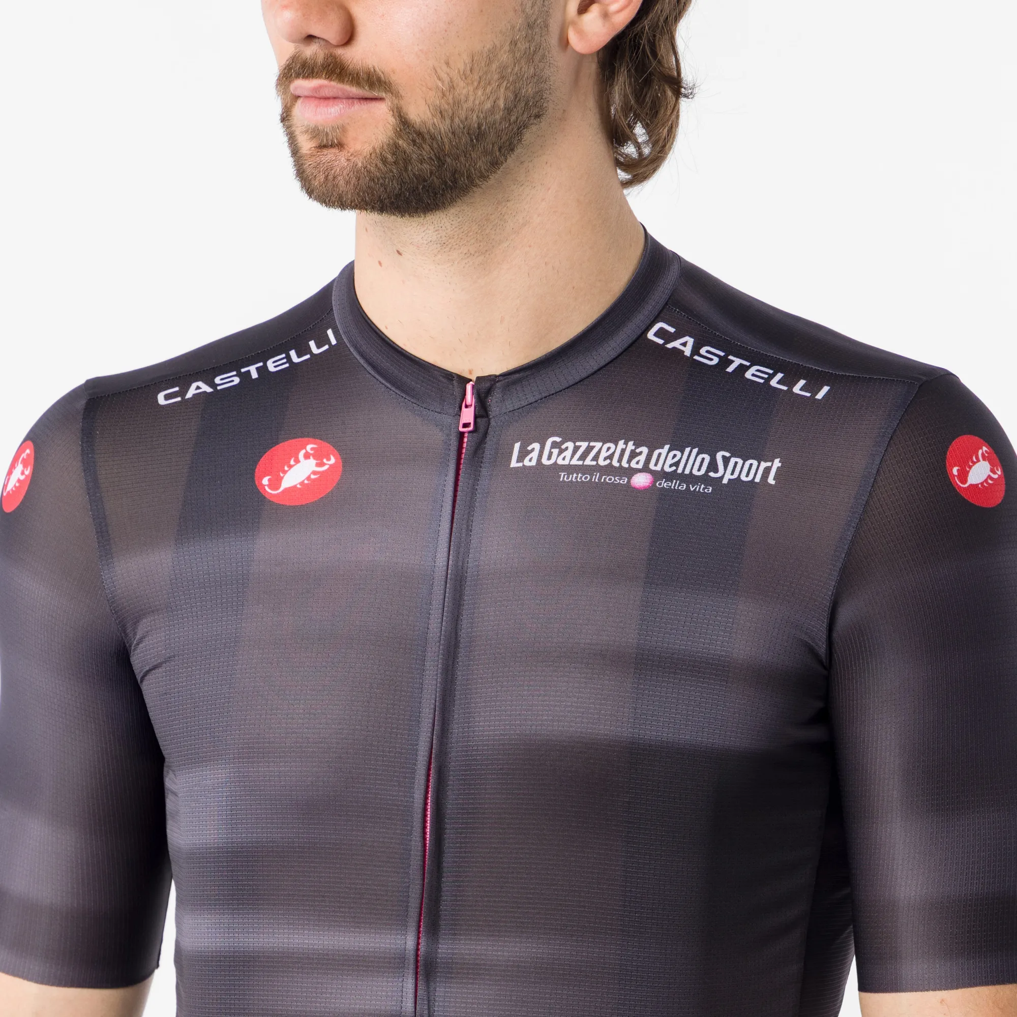 Uomo Castelli Maglie*agia Nera Giro d'Itaia 2026 Copetizione 4