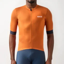 Uomo PEdALED Maglie*agia Essentia - Arancio