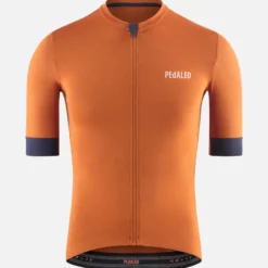 Uomo PEdALED Maglie*agia Essentia - Arancio