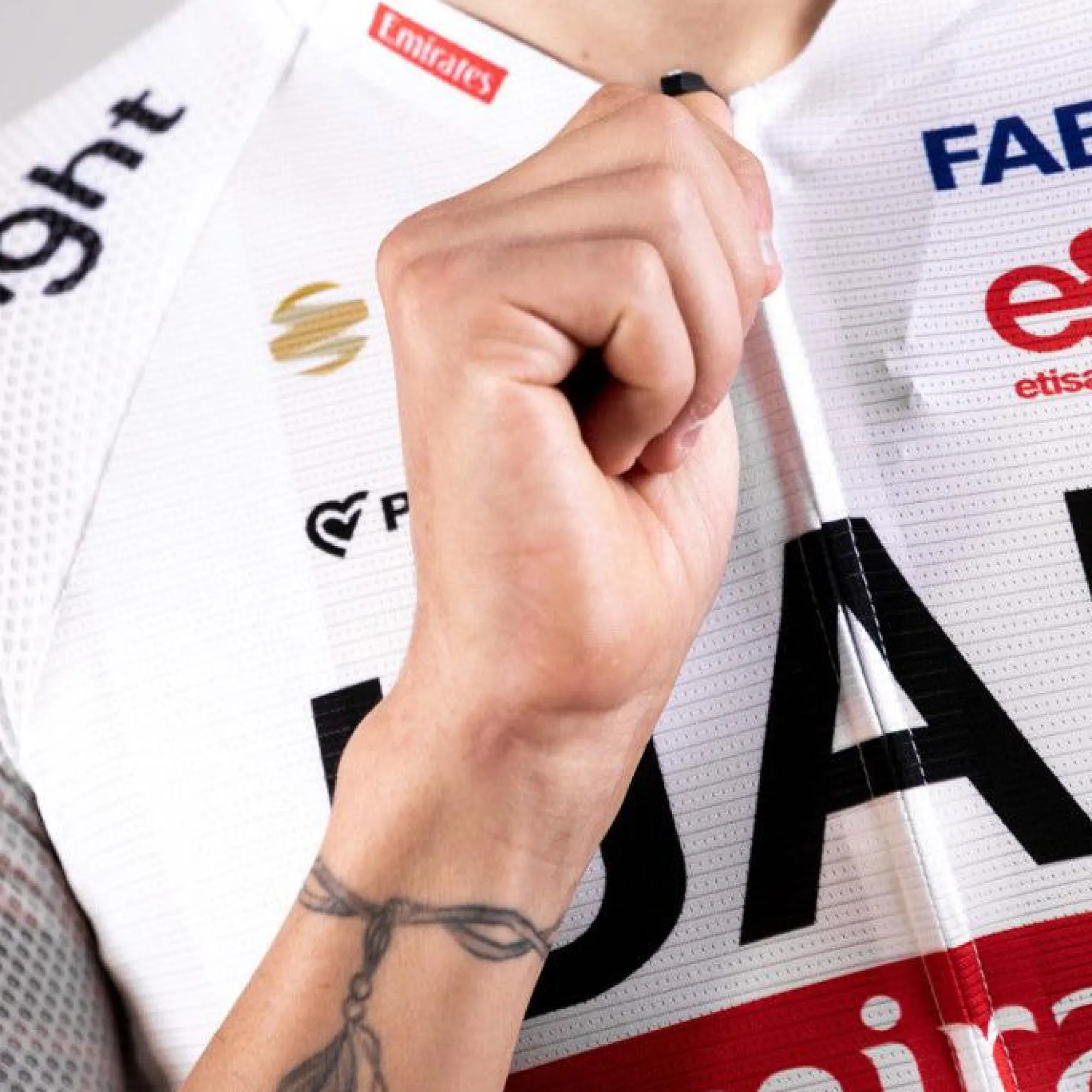 Uomo Pissei Maglie*agia Tea UAE 2024 agitrae Utra