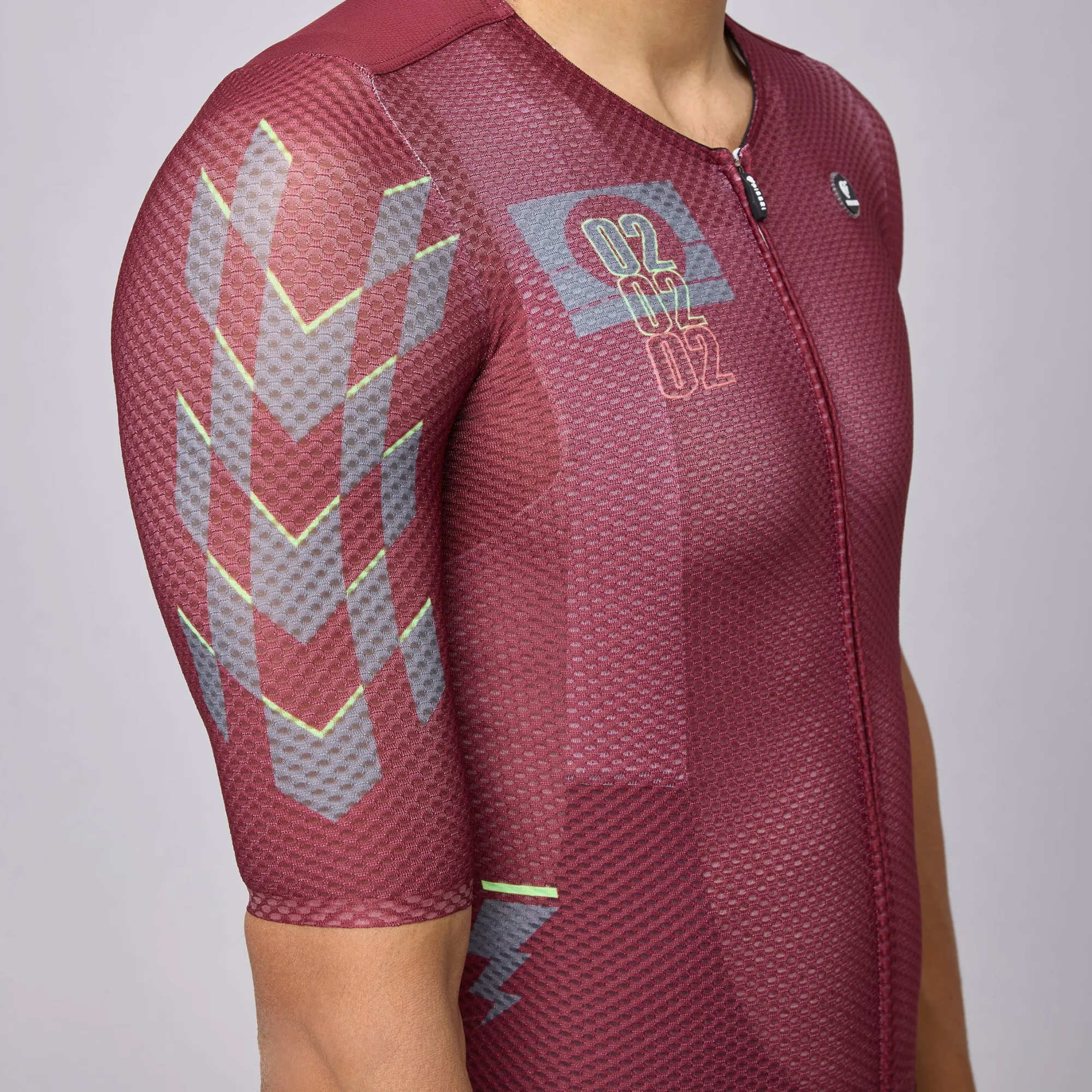 Uomo Pissei Maglie*agia Thunder - Bordeaux