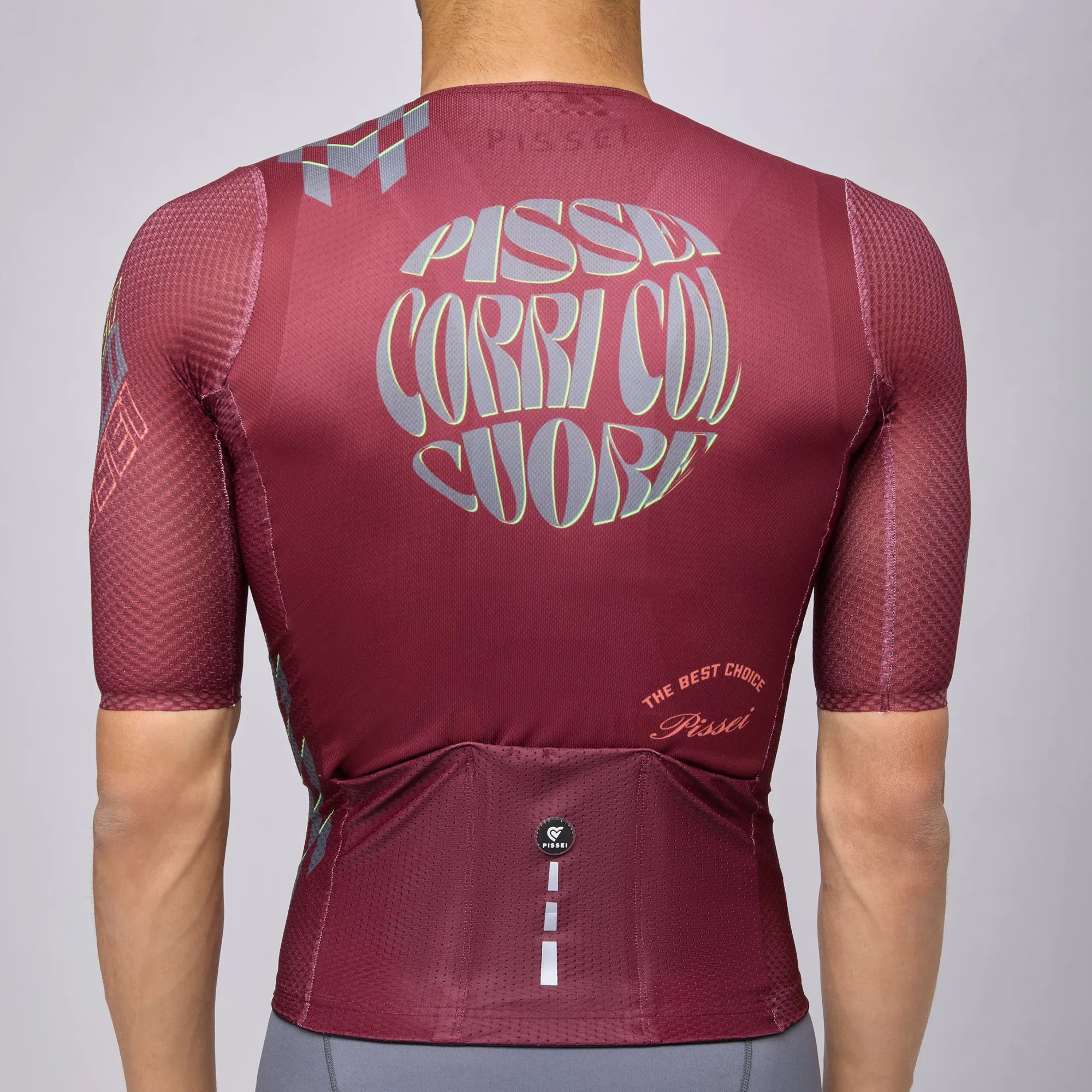 Uomo Pissei Maglie*agia Thunder - Bordeaux