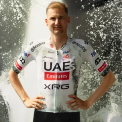 Uomo Pissei Maglie*agia UAE Tea Eirate 2025 agitrae Utra - Tour de France
