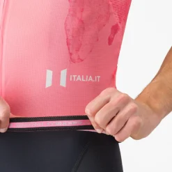 Uomo Castelli Maglie*agia Giro d'Itaia 2025 Copetizione 3